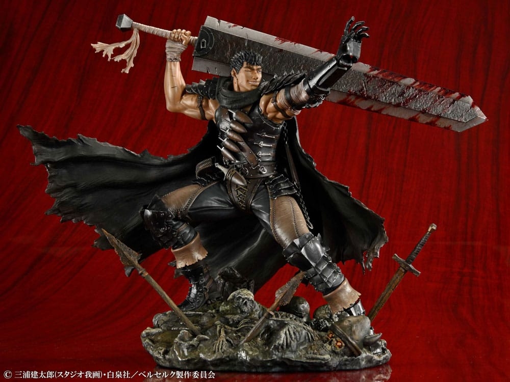 Guts (Black Swordsman) par Medicos - figurine 1/7 Berserk de 27 cm