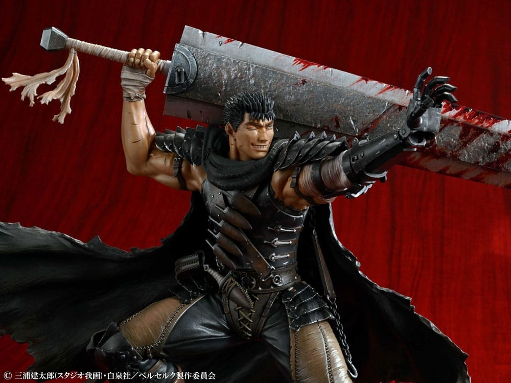 Guts (Black Swordsman) par Medicos - figurine 1/7 Berserk de 27 cm