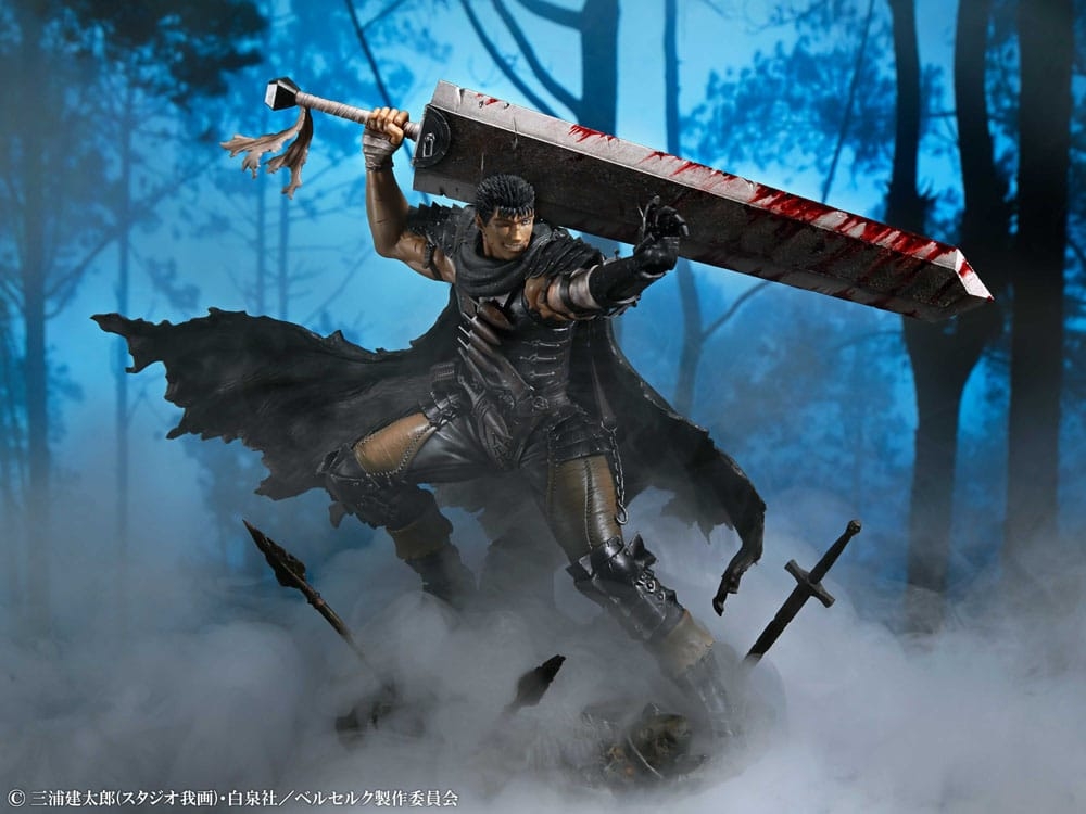 Guts (Black Swordsman) par Medicos - figurine 1/7 Berserk de 27 cm