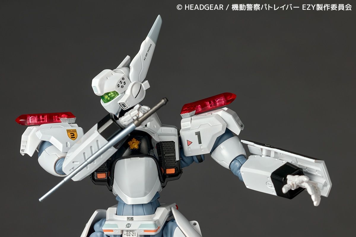 Ingram plus (av-98plus) Revoltech Amazing Yamaguchi par Kaiyodo - figurine Patlabor de 17 cm