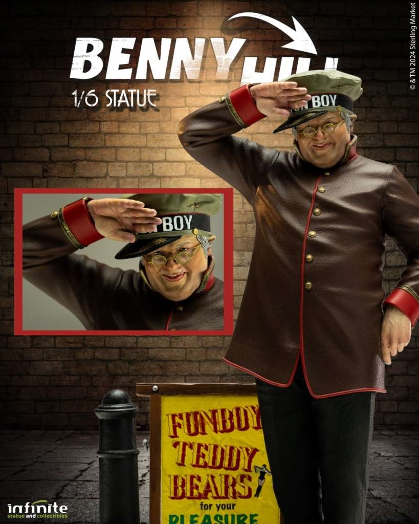 Benny Hill par Infinite Statue - statue 1/6 The Benny Hill Show de 31 cm