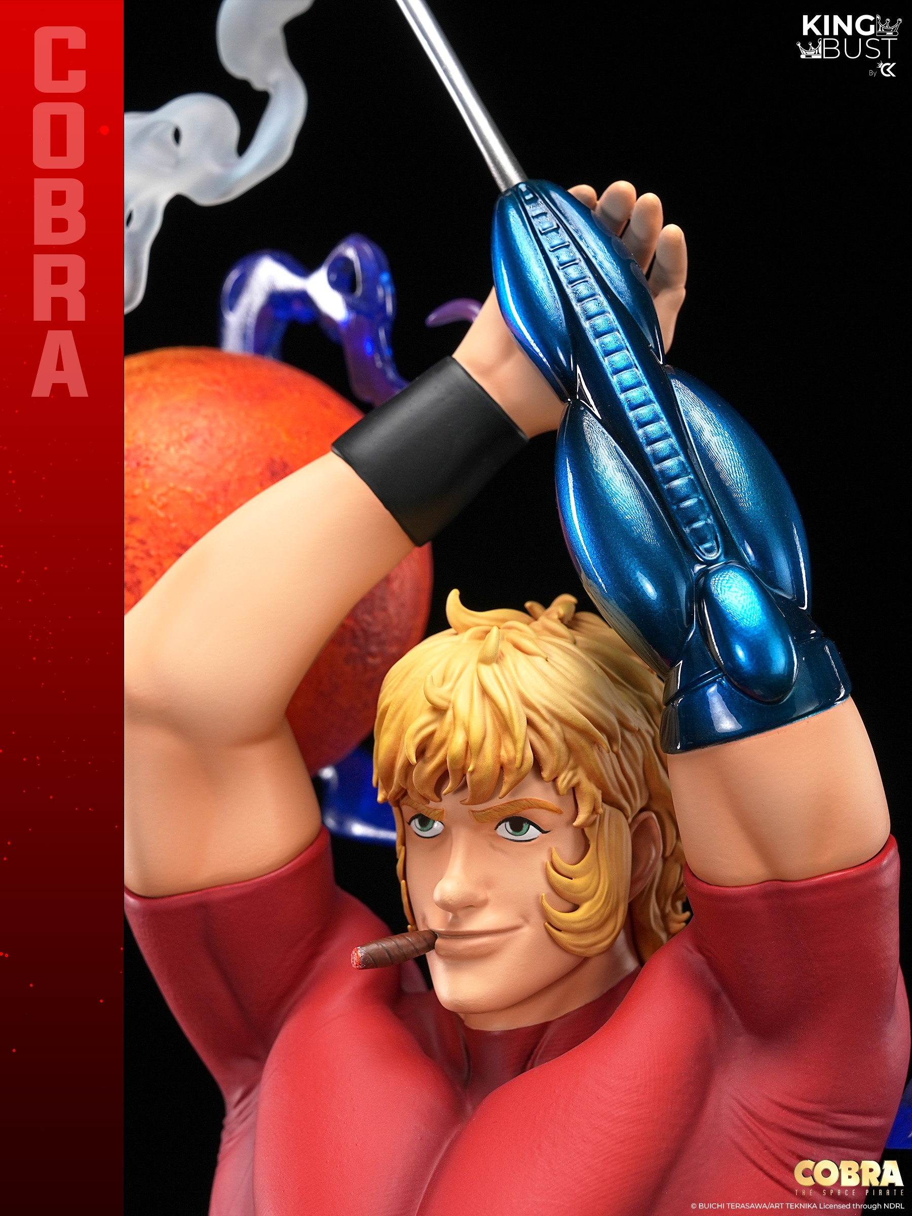 Cobra King Bust by Cartoon Kingdom - Space Adventure Cobra 1/4 scale bust