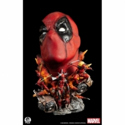 Deadpool Fine Art par Premium Collectibles Studio - buste Marvel de 42 cm