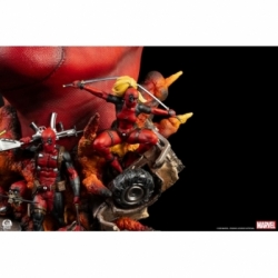 Deadpool Fine Art par Premium Collectibles Studio - buste Marvel de 42 cm