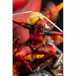 Deadpool Fine Art par Premium Collectibles Studio - buste Marvel de 42 cm