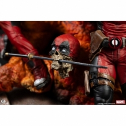 Deadpool Fine Art par Premium Collectibles Studio - buste Marvel de 42 cm
