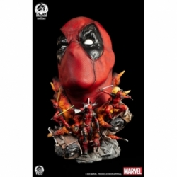 Deadpool Fine Art von Premium Collectibles Studio deluxe version - Marvel 42 x 26 x 34 cm bust