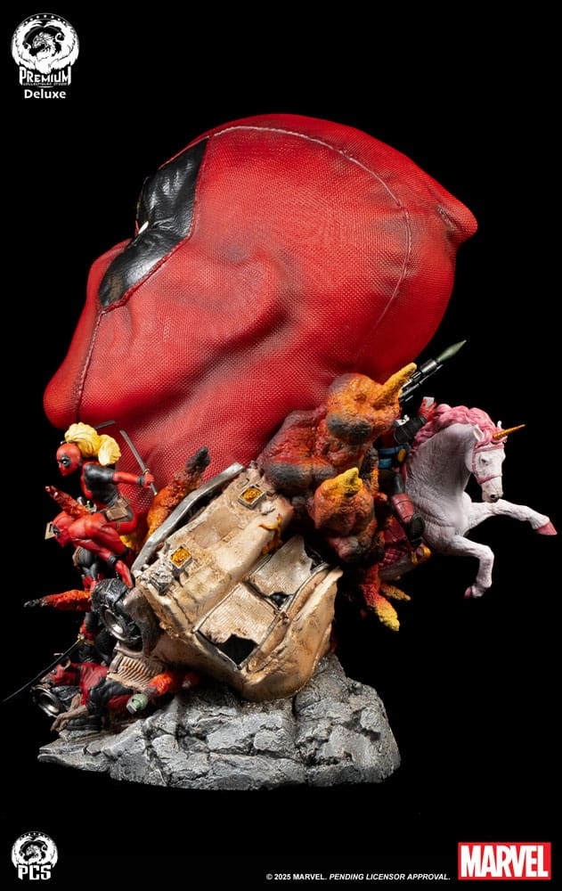 Deadpool Fine Art deluxe par Premium Collectibles Studio - buste Marvel de 42 cm