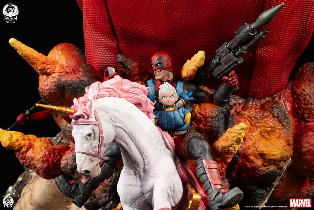 Deadpool Fine Art deluxe par Premium Collectibles Studio - buste Marvel de 42 cm