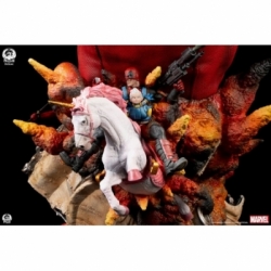 Deadpool Fine Art von Premium Collectibles Studio deluxe version - Marvel 42 x 26 x 34 cm bust