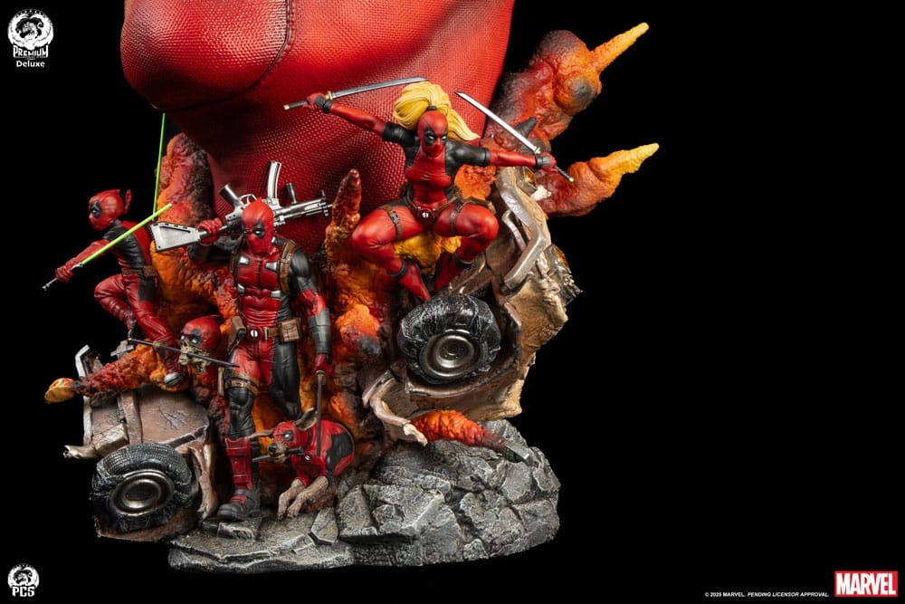 Deadpool Fine Art deluxe par Premium Collectibles Studio - buste Marvel de 42 cm