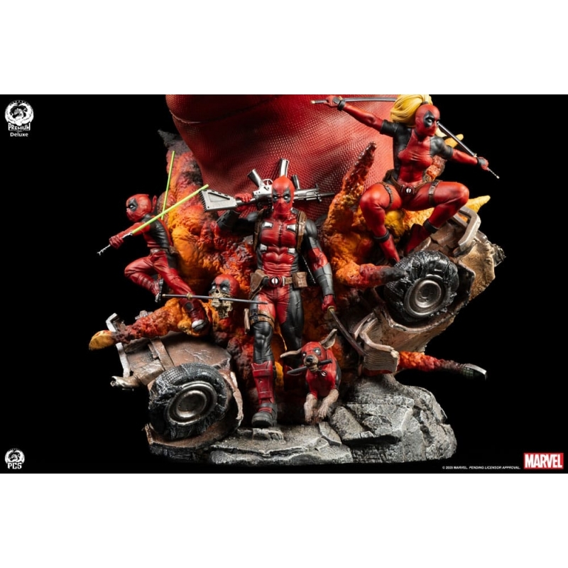 Deadpool Fine Art bust by Premium Collectibles Studio deluxe