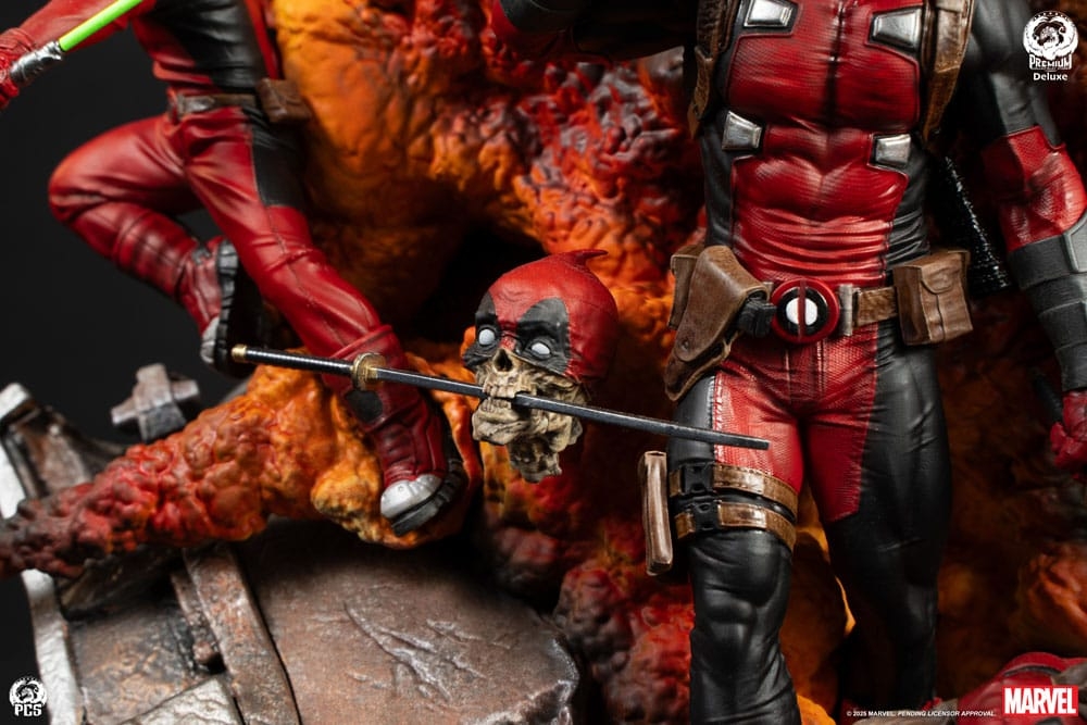 Deadpool Fine Art deluxe par Premium Collectibles Studio - buste Marvel de 42 cm