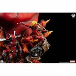 Deadpool Fine Art deluxe par Premium Collectibles Studio - buste Marvel de 42 cm