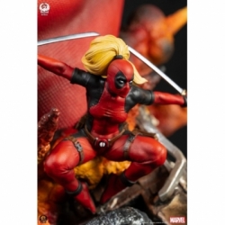 Deadpool Fine Art deluxe par Premium Collectibles Studio - buste Marvel de 42 cm
