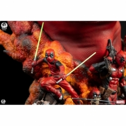 Deadpool Fine Art deluxe par Premium Collectibles Studio - buste Marvel de 42 cm