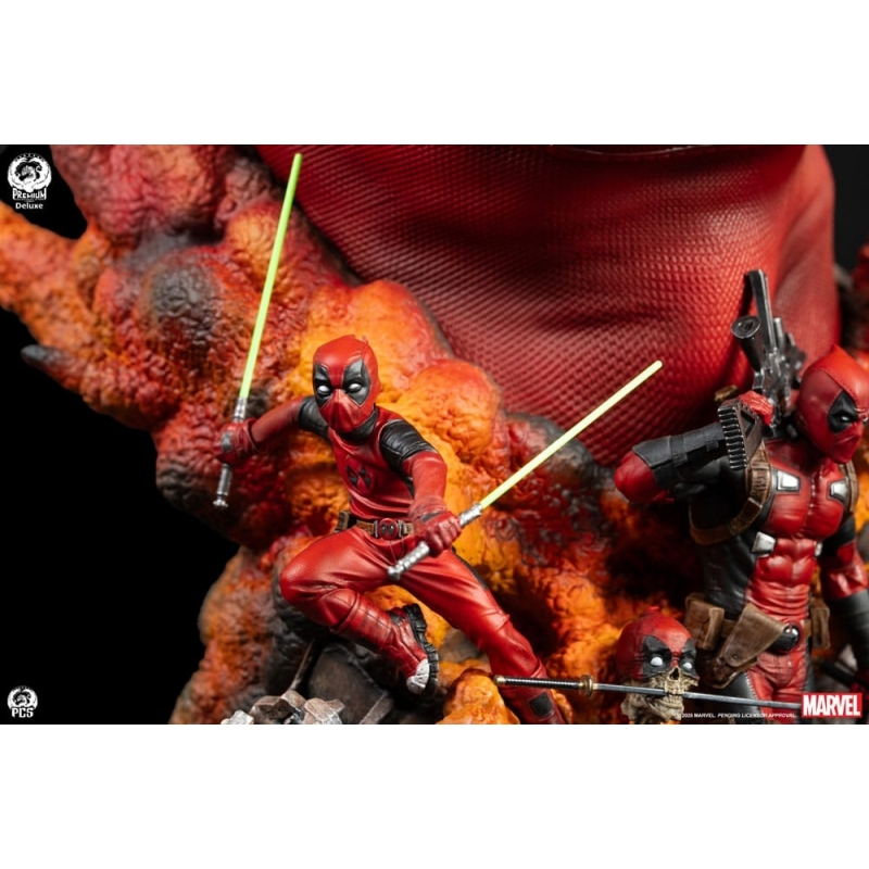 Deadpool Fine Art bust by Premium Collectibles Studio deluxe