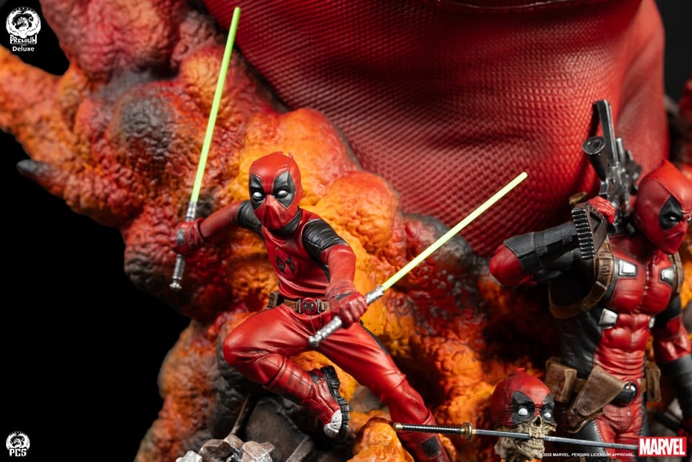 Deadpool Fine Art deluxe par Premium Collectibles Studio - buste Marvel de 42 cm