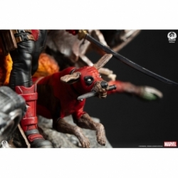 Deadpool Fine Art deluxe par Premium Collectibles Studio - buste Marvel de 42 cm