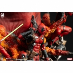 Deadpool Fine Art von Premium Collectibles Studio deluxe version - Marvel 42 x 26 x 34 cm bust