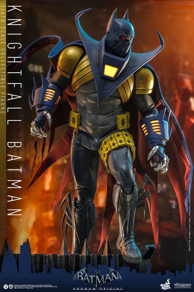 Knightfall Batman par Hot Toys - figurine 1/6 Batman : Arkham Origins de 32 cm - Reference VGM74