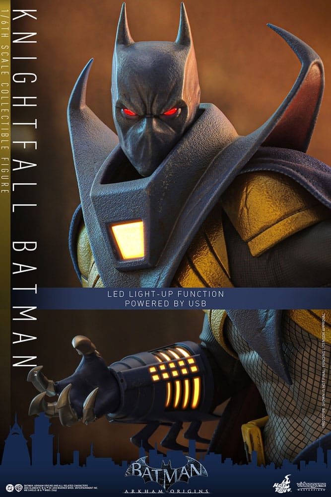 Knightfall Batman par Hot Toys - figurine 1/6 Batman : Arkham Origins de 32 cm - Reference VGM74