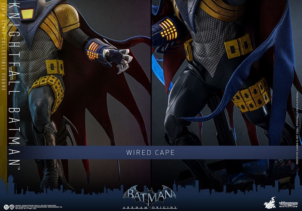 Knightfall Batman par Hot Toys - figurine 1/6 Batman : Arkham Origins de 32 cm - Reference VGM74