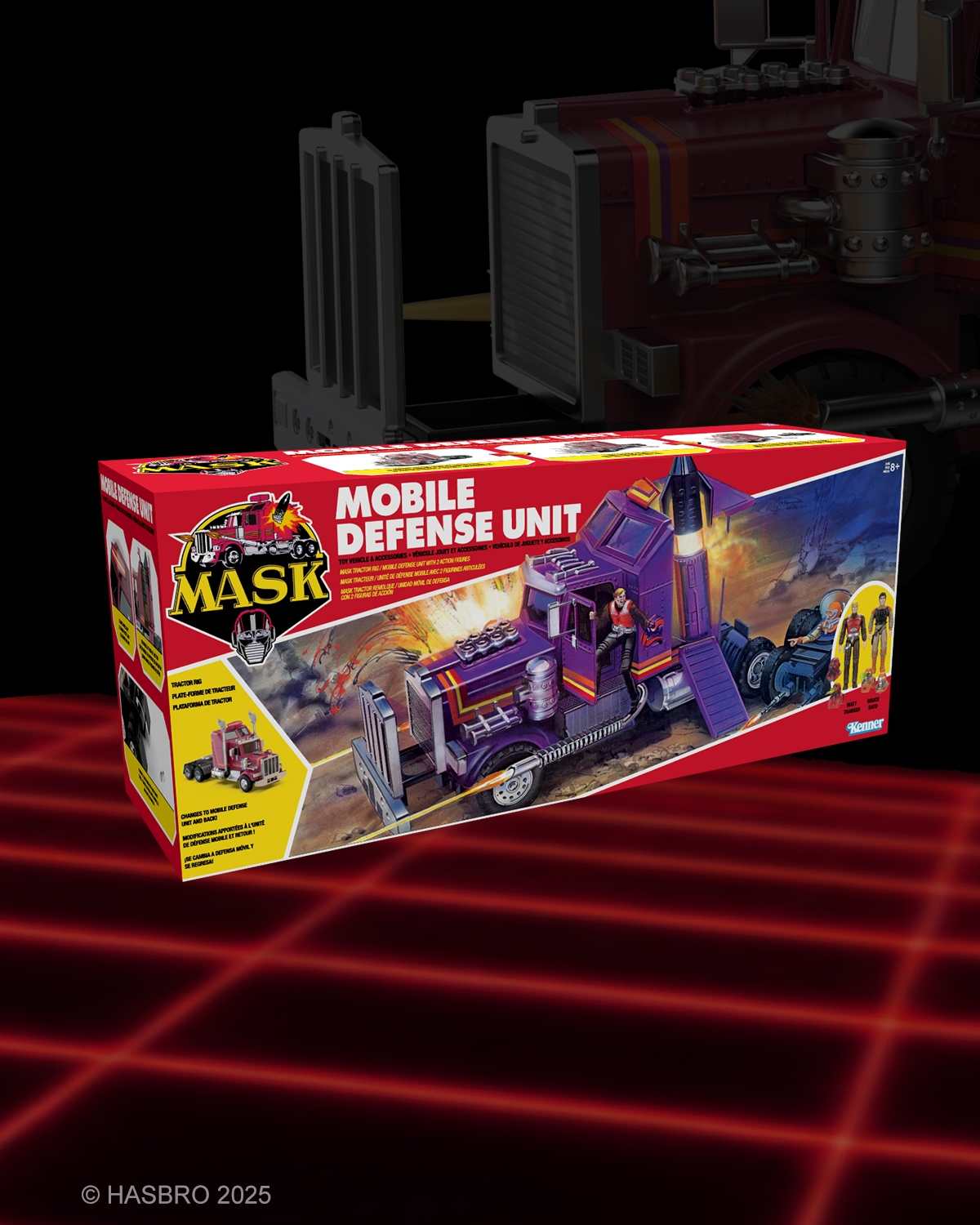 Rhino Mobile Defense Unit The Loyal Subjects - M.A.S.K. vehicle 12 cm