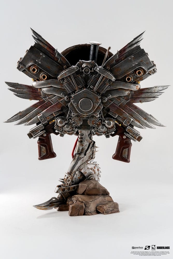 Psycho Bandit Art Mask by Pure Arts - Borderlands 1/1 scale mask