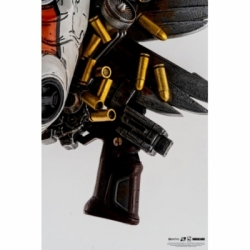 Psycho Bandit Art Mask van Pure Arts - Borderlands 1/1 schaal mask