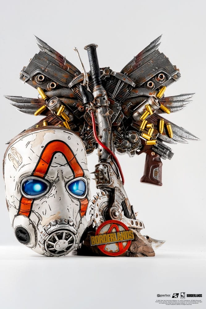 Psycho Bandit Art Mask by Pure Arts - Borderlands 1/1 scale mask