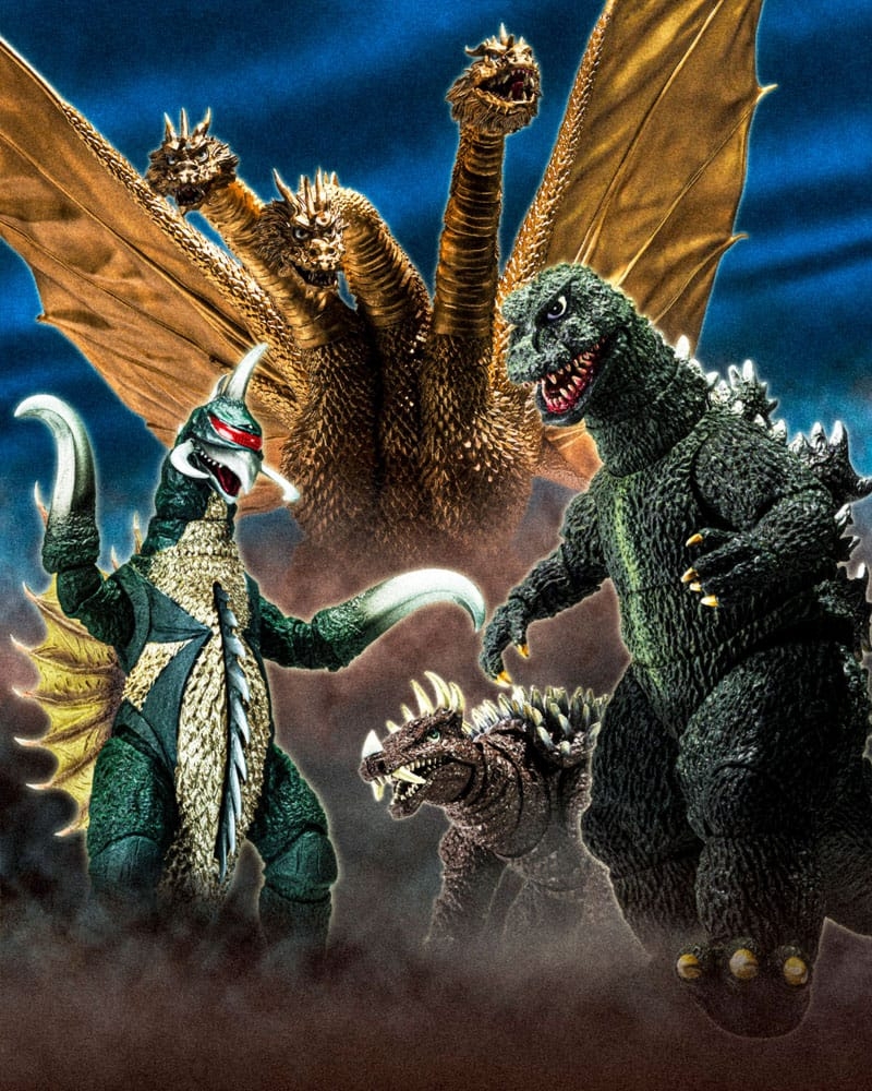 King Ghidorah SH MonsterArts by Bandai Tamashii Nations - Godzilla VS Gigan (1972) 25 cm action figure