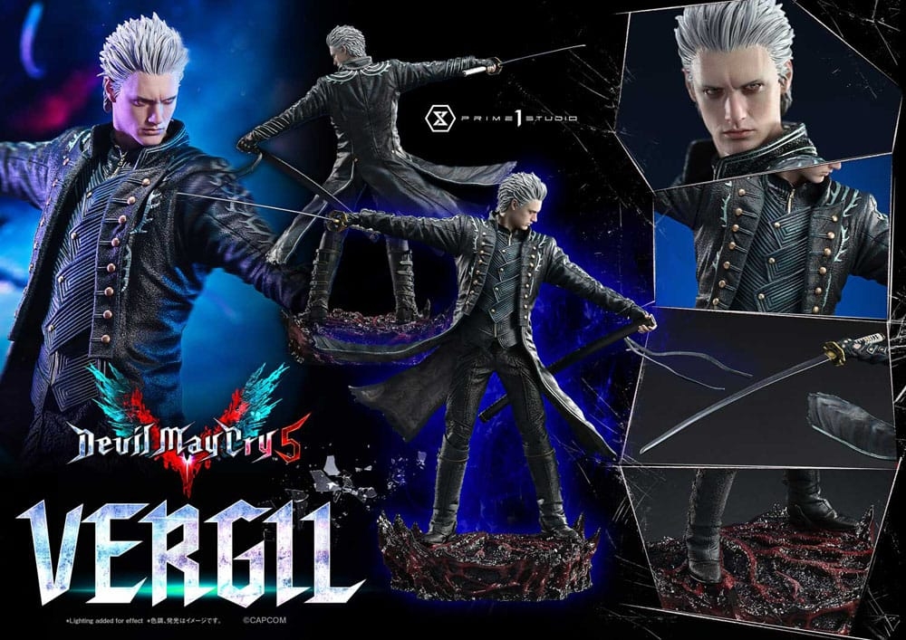 Vergil Concept Masterline by Prime 1 Studio - Devil May Cry 5 1/6 scale statue