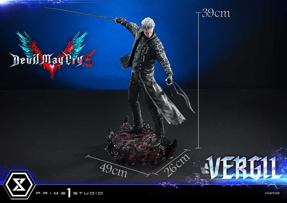 Vergil Concept Masterline by Prime 1 Studio - Devil May Cry 5 1/6 scale statue