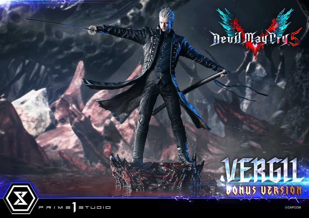 Vergil Concept Masterline Bonus par Prime 1 Studio - statue 1/6 Devil May Cry 5 de 49 cm