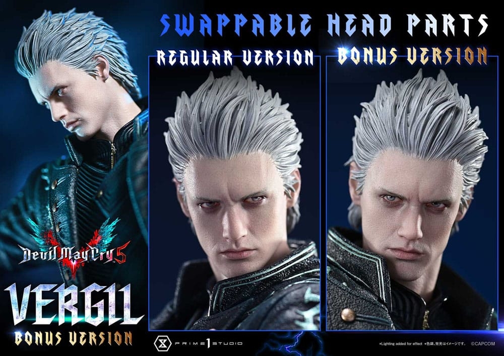 Vergil Concept Masterline Bonus par Prime 1 Studio - statue 1/6 Devil May Cry 5 de 49 cm