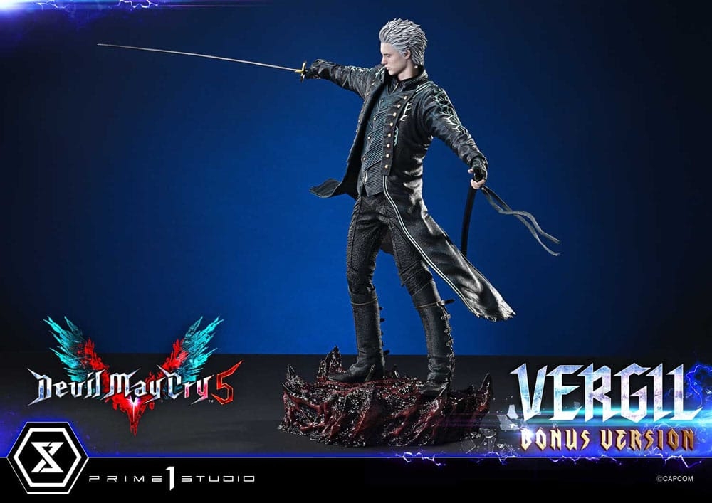 Vergil Concept Masterline Bonus par Prime 1 Studio - statue 1/6 Devil May Cry 5 de 49 cm
