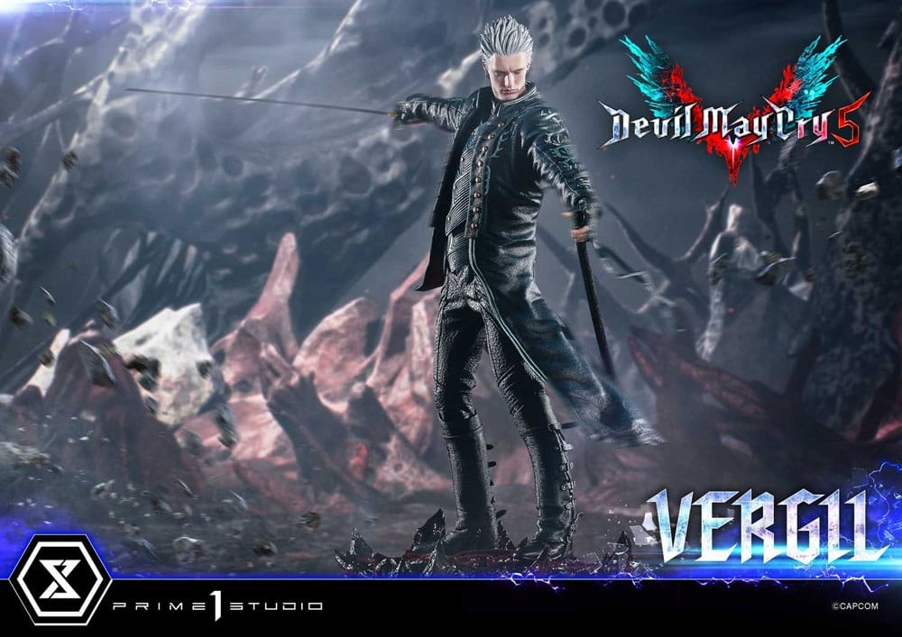 Vergil Concept Masterline Bonus par Prime 1 Studio - statue 1/6 Devil May Cry 5 de 49 cm