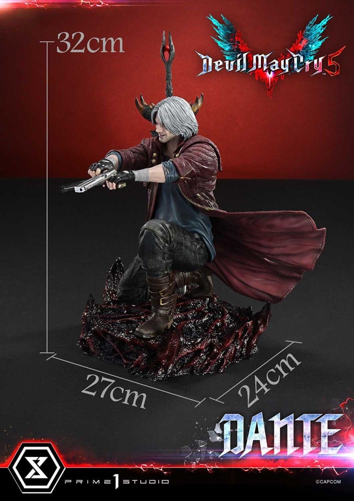 Dante Concept Masterline par Prime 1 Studio - statue 1/6 Devil May Cry 5 de 32 cm