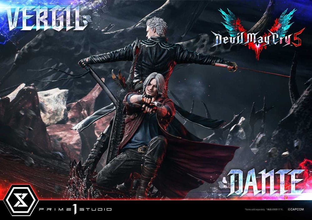 Dante Concept Masterline par Prime 1 Studio - statue 1/6 Devil May Cry 5 de 32 cm