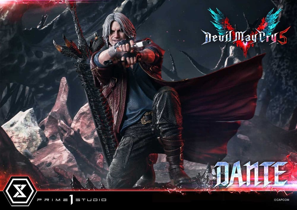 Dante Concept Masterline par Prime 1 Studio - statue 1/6 Devil May Cry 5 de 32 cm