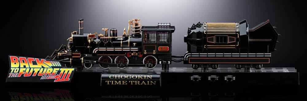 Time Train Chogokin par Bandai Tamashii Nations - réplique Retour Vers Le Futur 3 de 52 cm