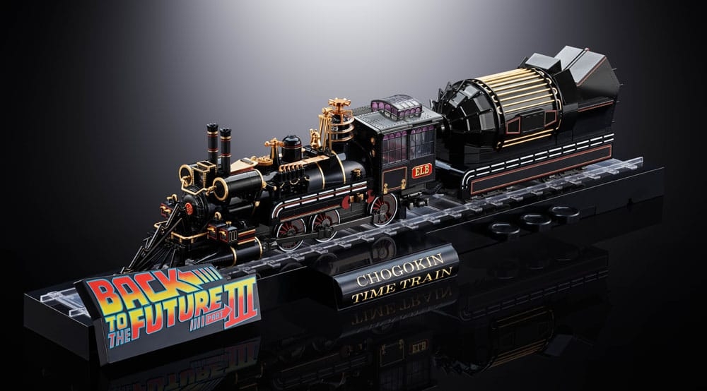 Time Train Chogokin par Bandai Tamashii Nations - réplique Retour Vers Le Futur 3 de 52 cm