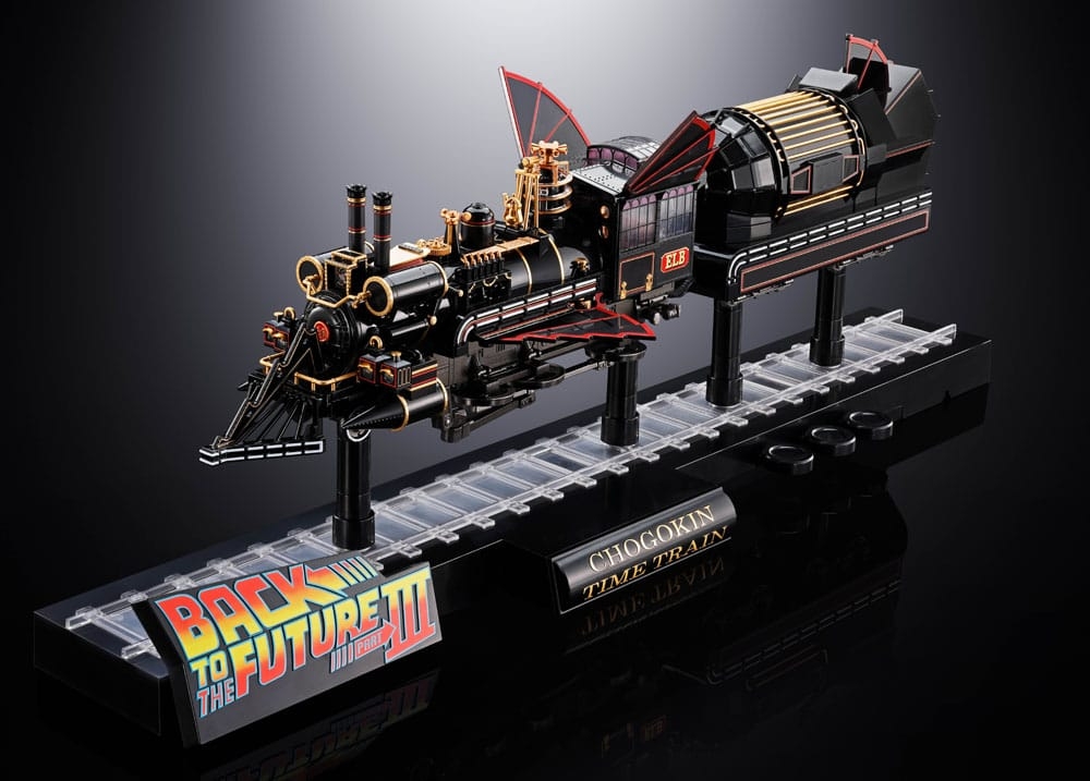 Time Train Chogokin par Bandai Tamashii Nations - réplique Retour Vers Le Futur 3 de 52 cm