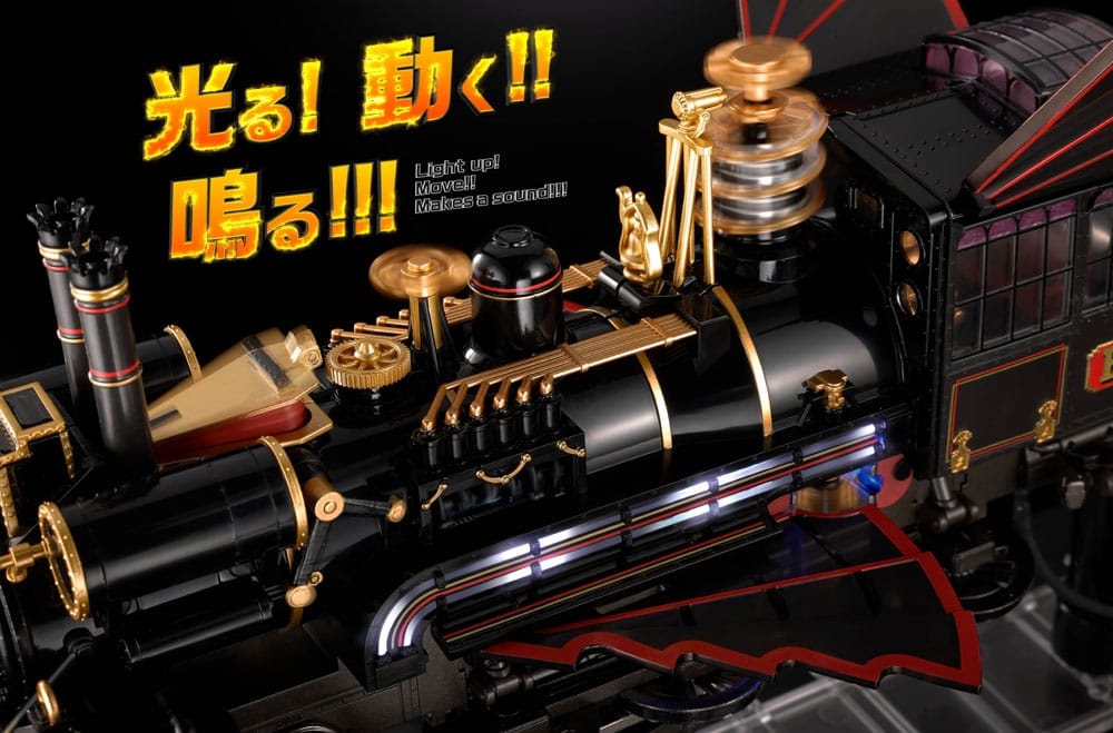 Time Train Chogokin par Bandai Tamashii Nations - réplique Retour Vers Le Futur 3 de 52 cm
