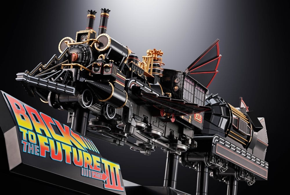 Time Train Chogokin by Bandai Tamashii Nations - Back To The Future 3 52 cm replica