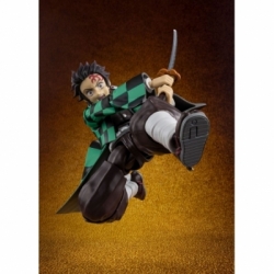 Tanjiro Kamado (Battle In The Infinity Castle) SH Figuarts van Bandai - Demon Slayer 14 cm actiefiguur
