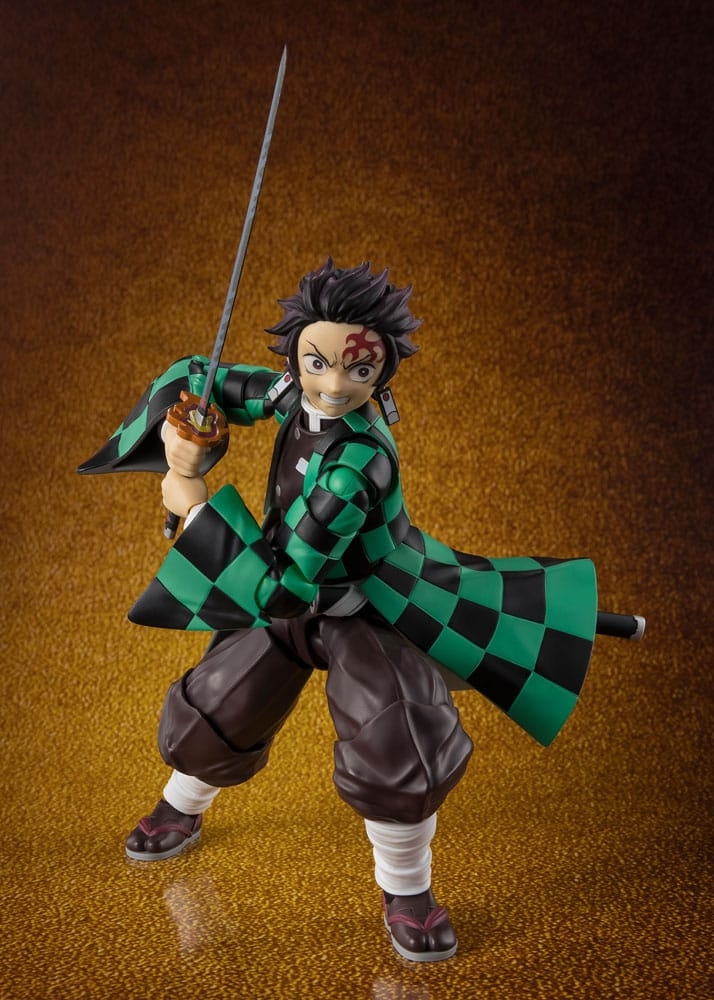 Tanjiro Kamado (Battle In The Infinity Castle) SH Figuarts by Bandai - Demon Slayer 14 cm action figure