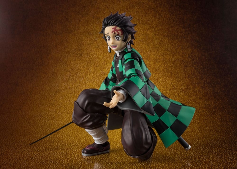 Tanjiro Kamado (Battle In The Infinity Castle) SH Figuarts by Bandai - Demon Slayer 14 cm action figure