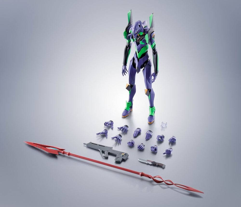 Evangelion Test Type-01 (Spear Of Cassius) Robot Spirits Side EVA Renewal Color - figurine Evangelion